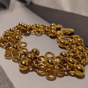 BEAUTIFUL 14KT HEAVY Gold Bracelet
